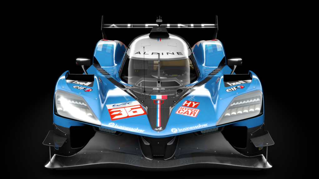 Alpine A424, skin 2024 WEC #36 Qatar