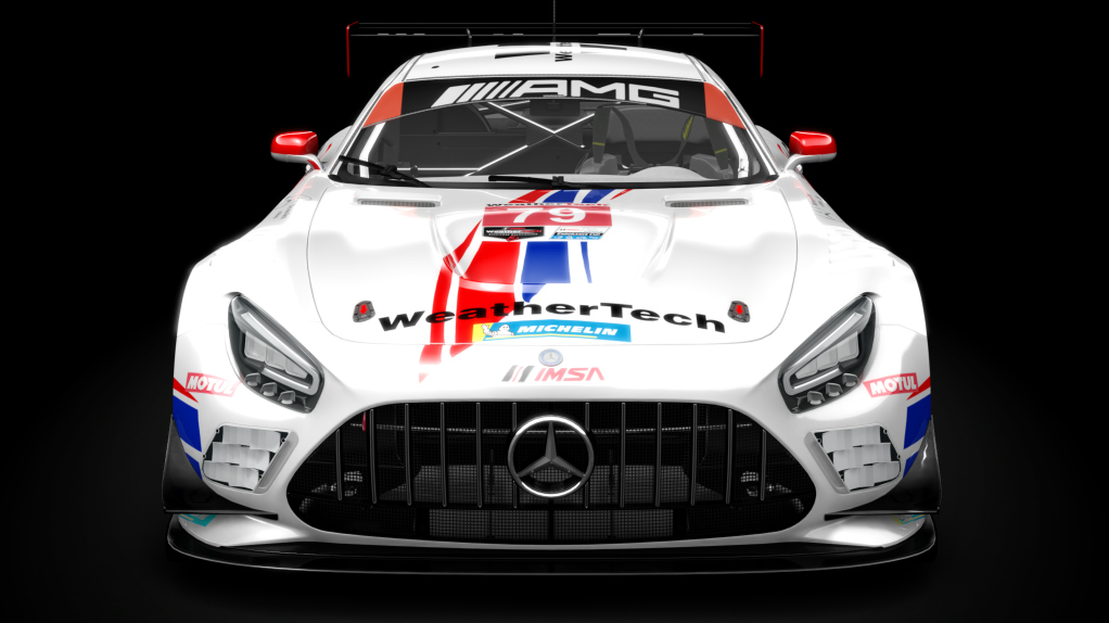 Mercedes-AMG GT3 EVO, skin IMSA 79