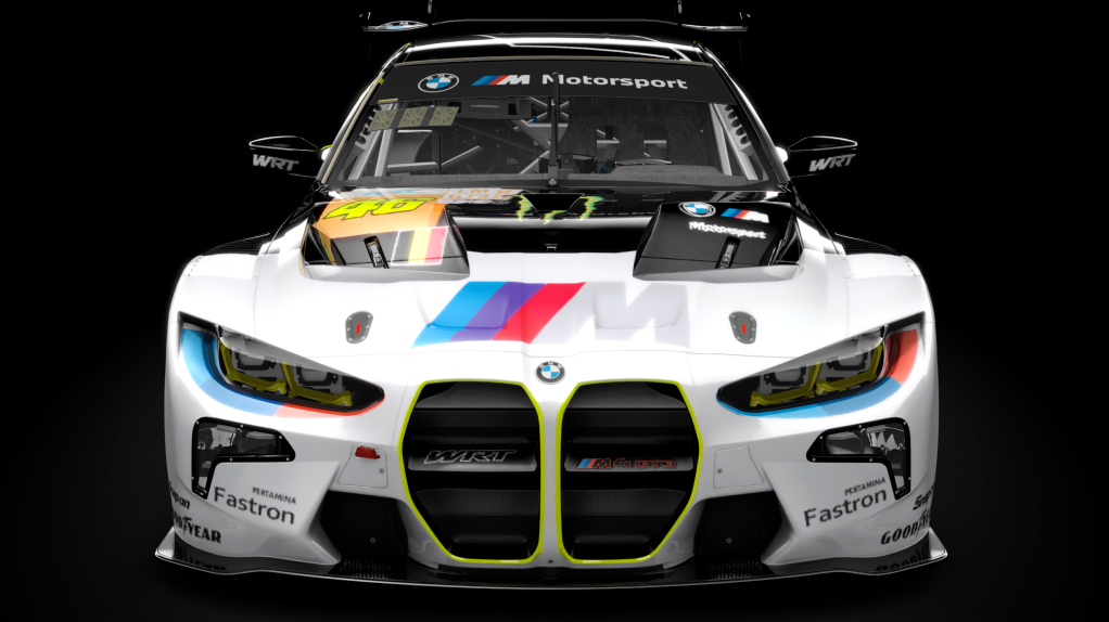 BMW M4 GT3, skin 2024 WEC #46 Qatar