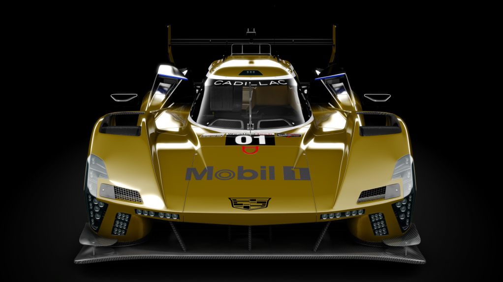 Cadillac V-Series.R, skin IMSAz #01 2024 Gold Ganassi