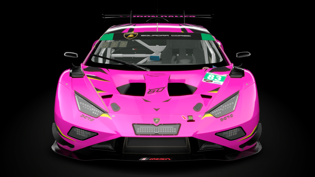 Lamborghini Huracán GT3 EVO2, skin 2023 IMSA #83 Iron Dames