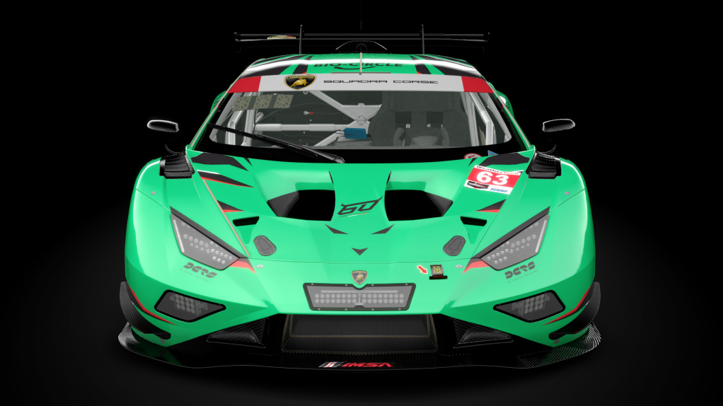 Lamborghini Huracán GT3 EVO2, skin 2023 IMSA P#63 Iron Lynx