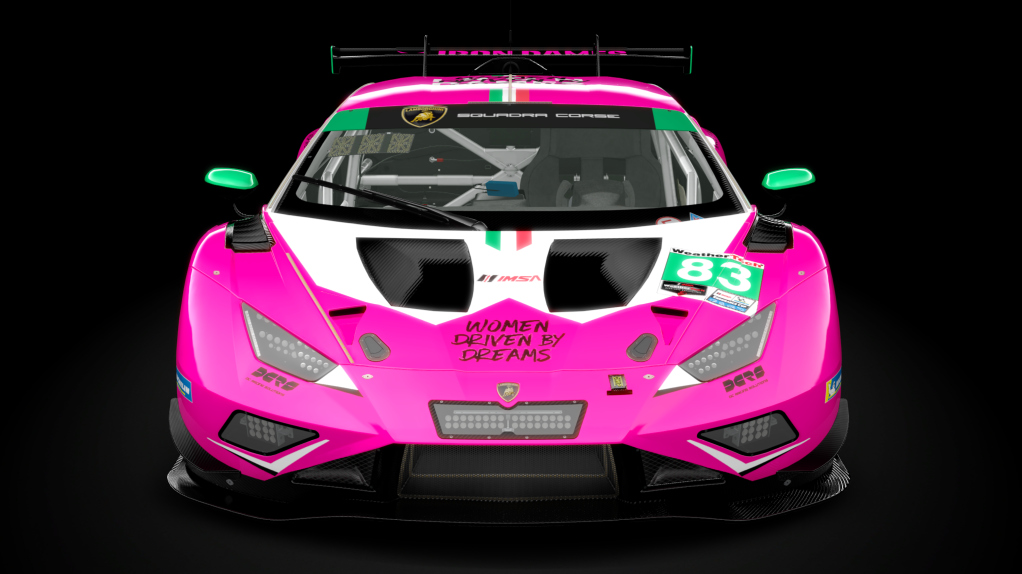 Lamborghini Huracán GT3 EVO2, skin IMSAd24 #83 Iron Dames