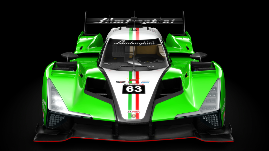 Lamborghini SC63, skin IMSA_2024