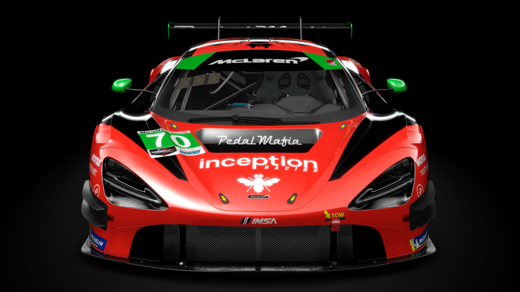 McLaren 720S GT3 EVO, skin 23InceptionRacing70