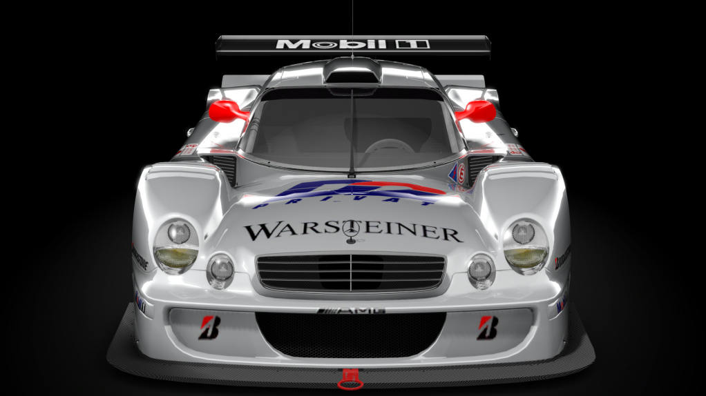 Mercedes-Benz CLK-LM, skin FIA GT 98 2