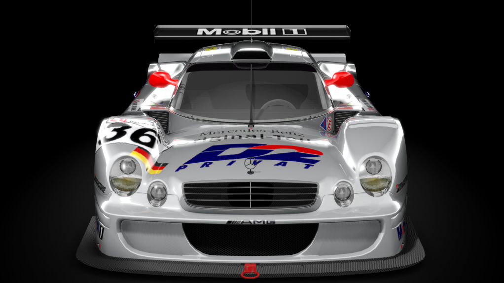 Mercedes-Benz CLK-LM, skin Le Mans 1998 36