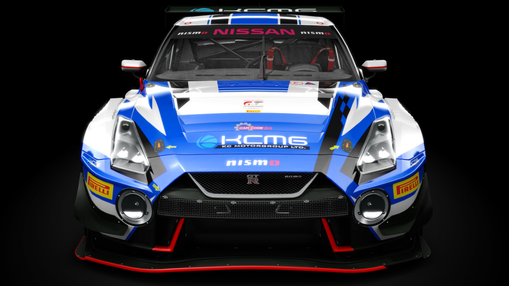 Nissan GT-R GT3, skin kcmg_igtc_california_#18