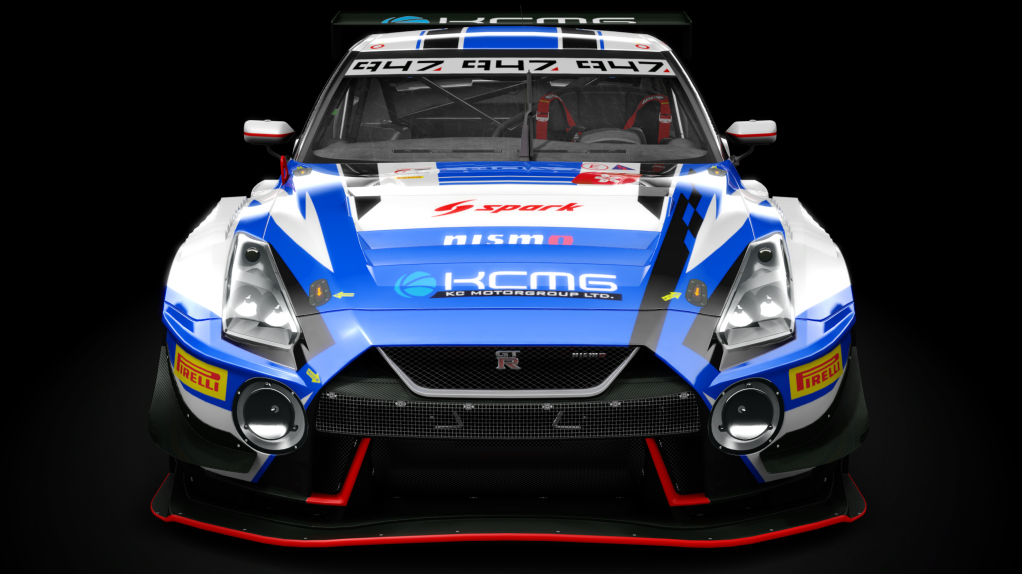 Nissan GT-R GT3, skin kcmg_igtc_kyalami_#18