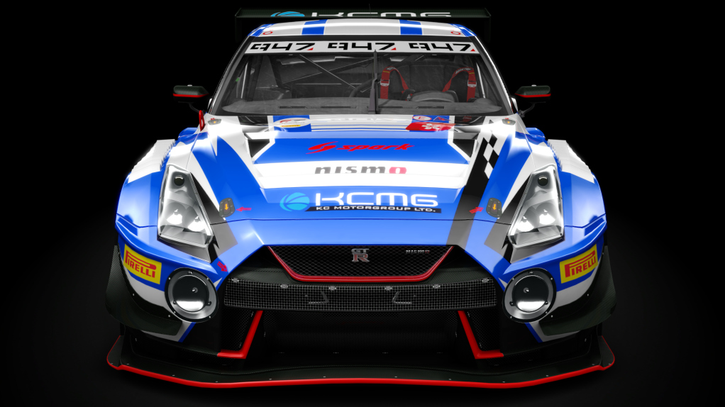 Nissan GT-R GT3, skin kcmg_igtc_kyalami_#35