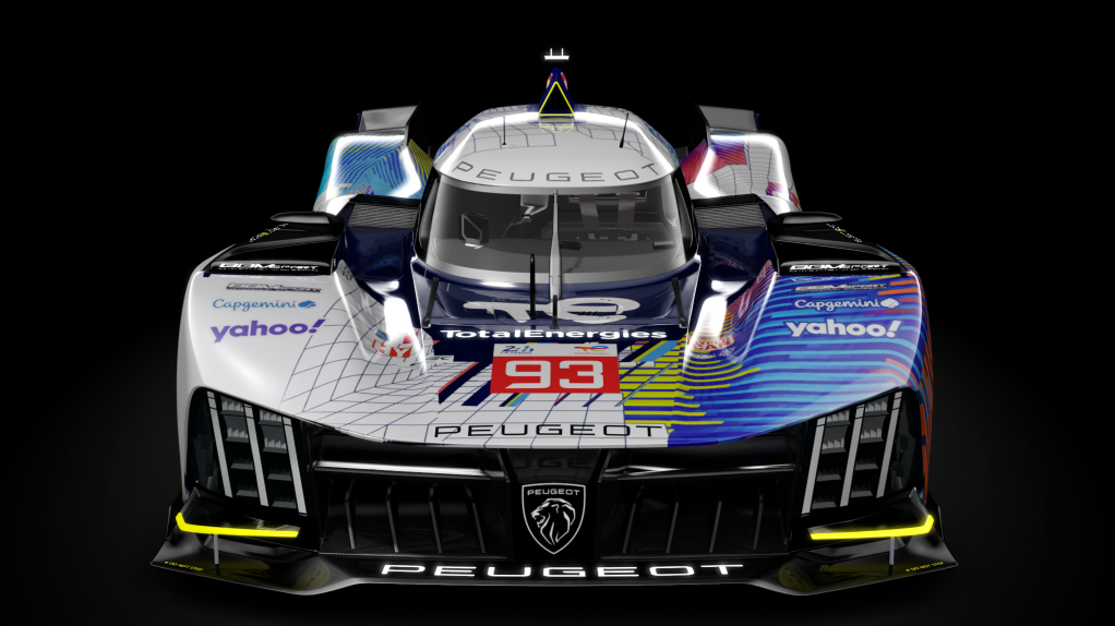 Peugeot 9X8, skin LM23_Team_Peugeot_TE_93