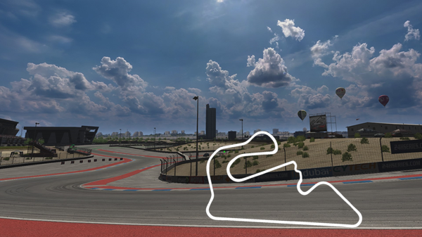 Dubai Autodrome, layout dubai_nat