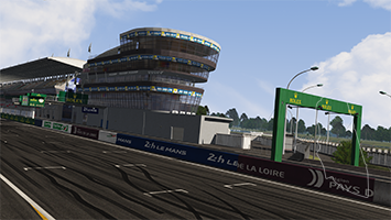 Le Mans, layout chicane