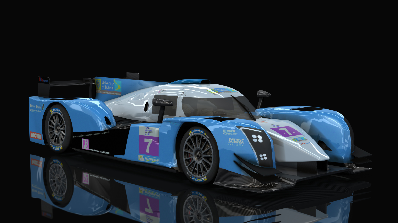 LMP3 Ginetta LMP3 Nissan, skin e07
