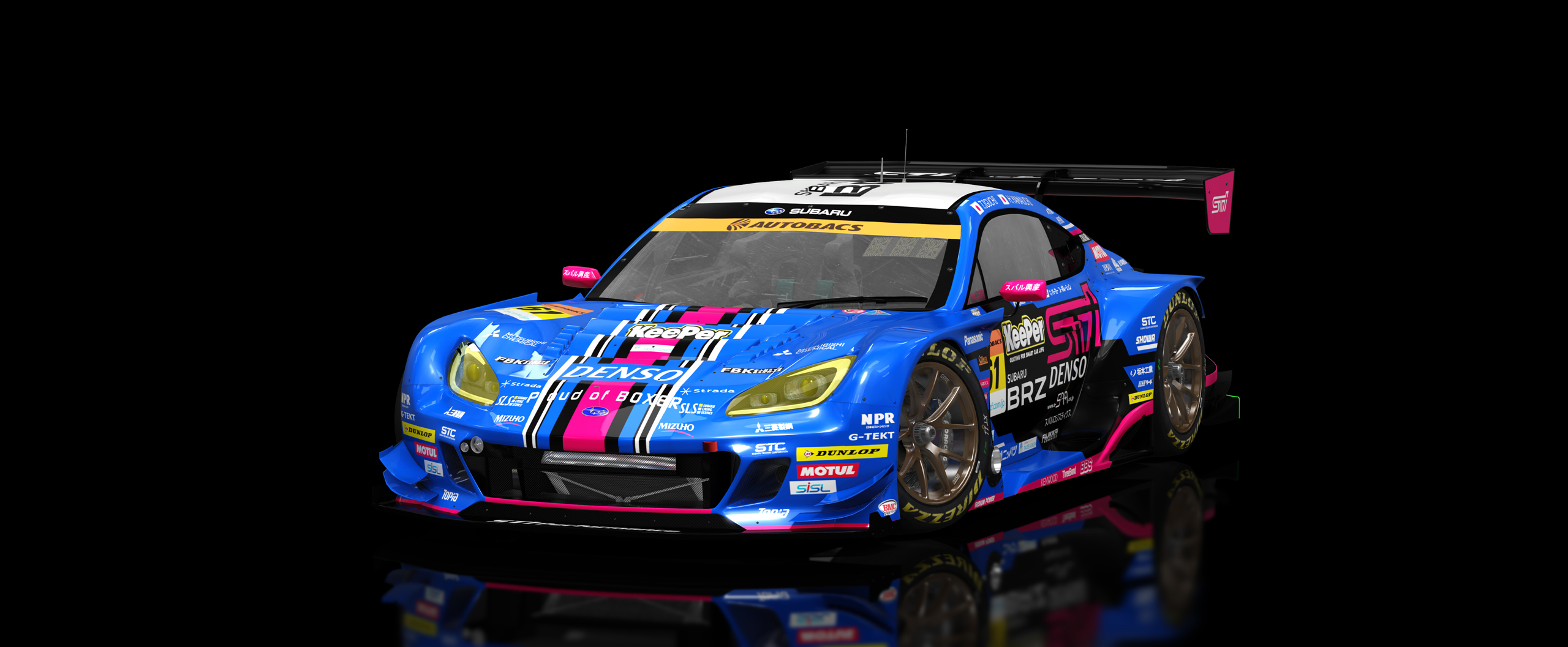 SUBARU BRZ R&D SPORT_SUPER GT_GT300_2022, skin 2021 #61 SUBARU BRZ R&D SPORT_Ver2