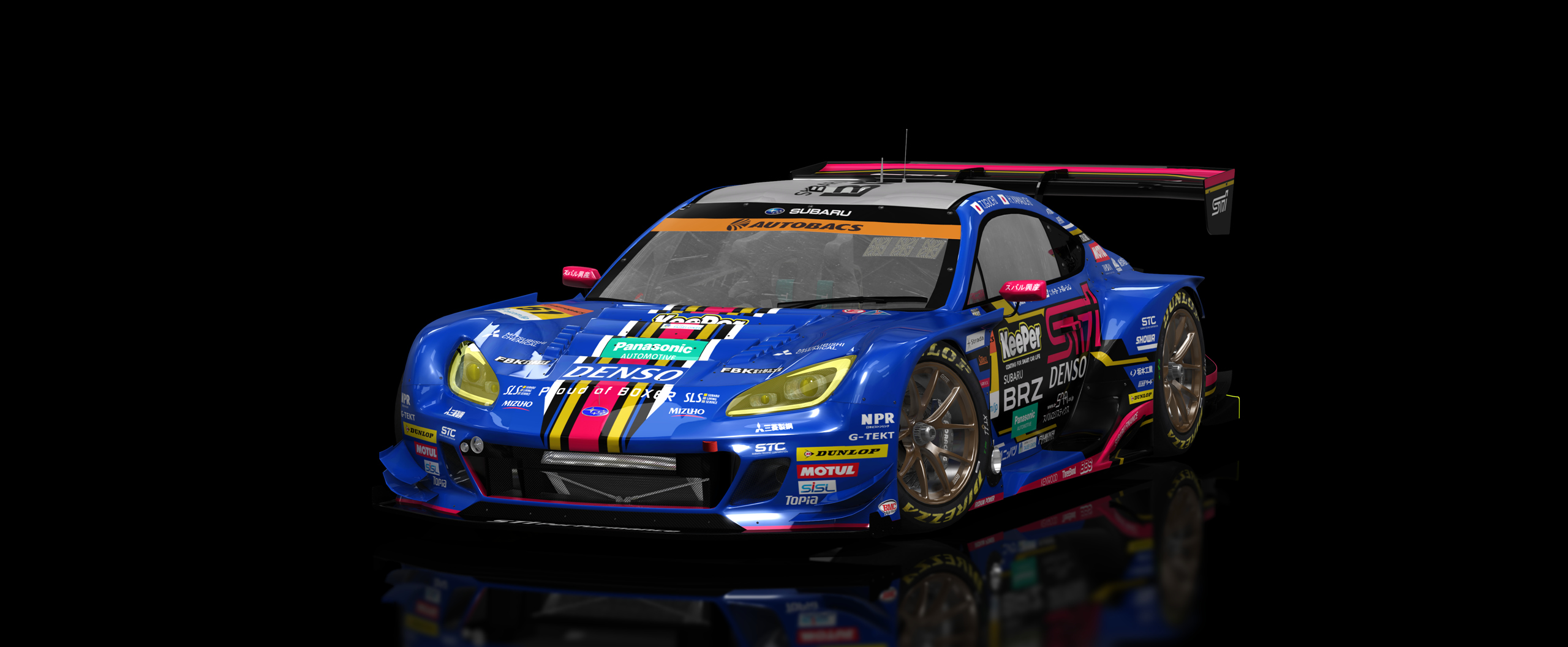 SUBARU BRZ R&D SPORT_SUPER GT_GT300_2022, skin 2022 #61 SUBARU BRZ R&D SPORT