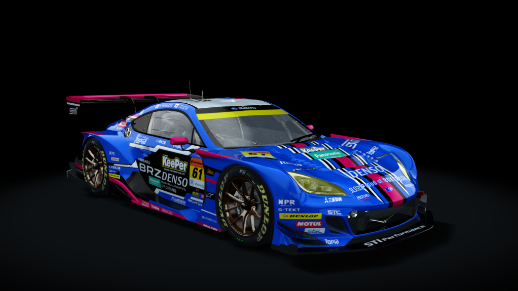 SUBARU BRZ R&D SPORT_SUPER GT_GT300_2022, skin 2024 #61 SUBARU BRZ R&D SPORT