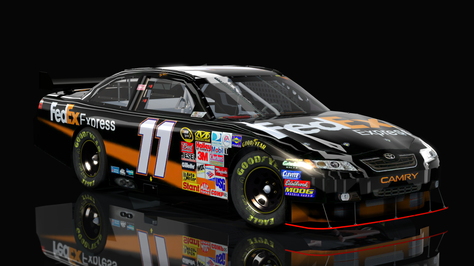NASCAR Cup Series 2009 - Toyota Camry (CoT), skin 11