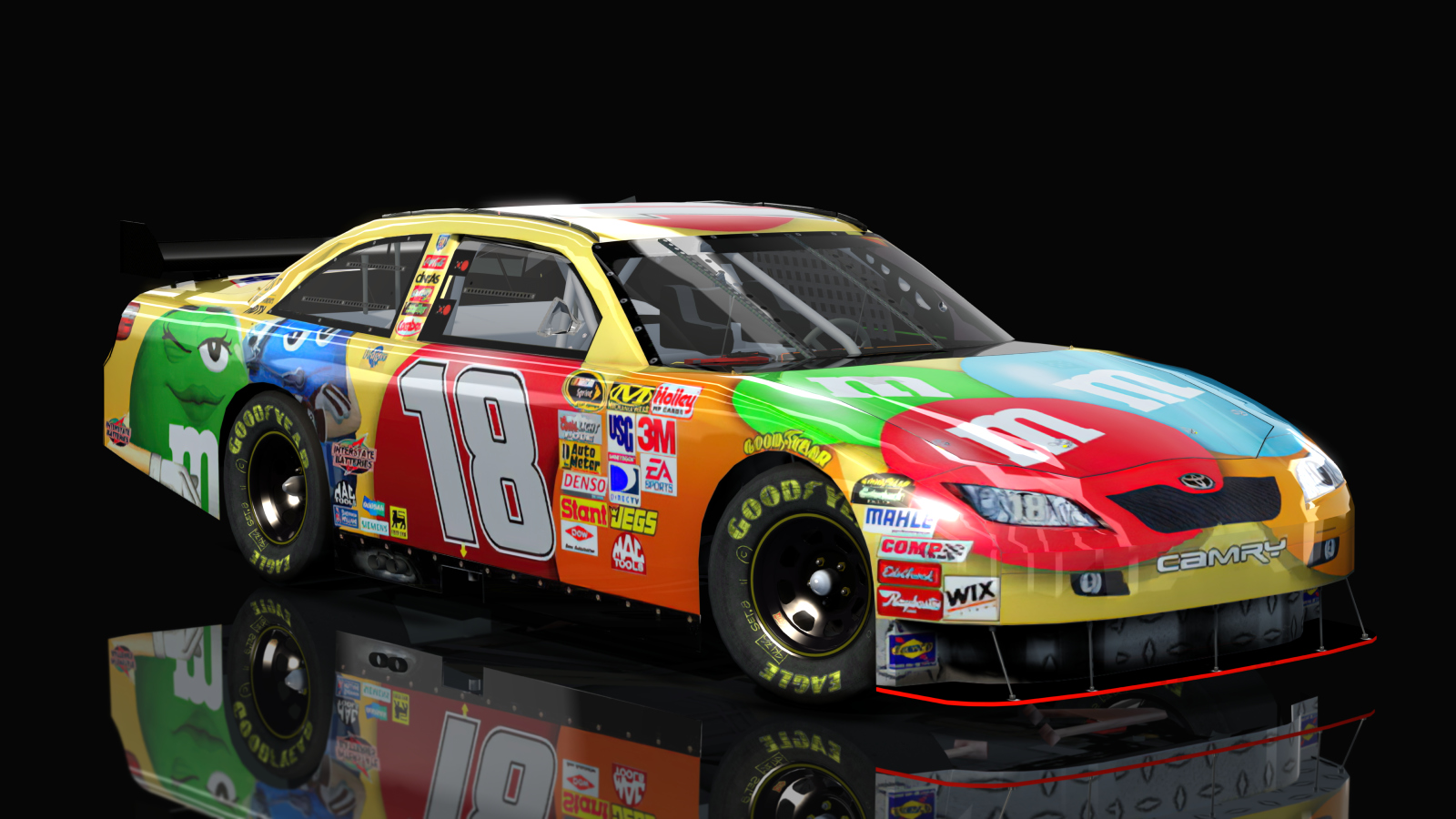 NASCAR Cup Series 2009 - Toyota Camry (CoT), skin 18