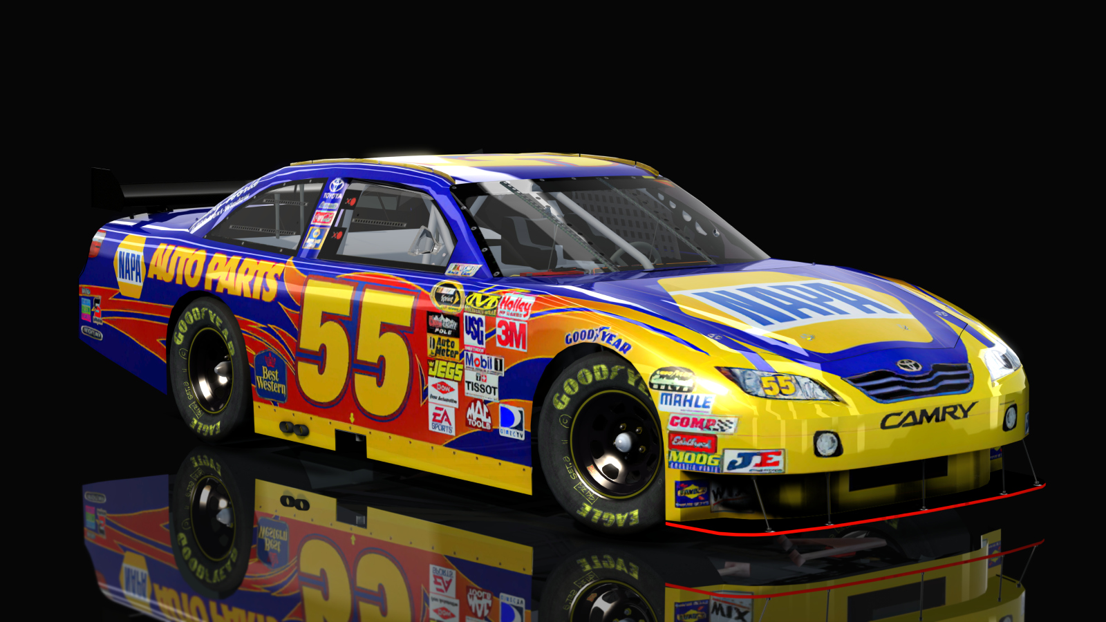 NASCAR Cup Series 2009 - Toyota Camry (CoT), skin 55