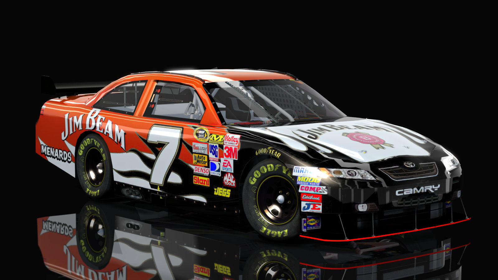 NASCAR Cup Series 2009 - Toyota Camry (CoT), skin 7