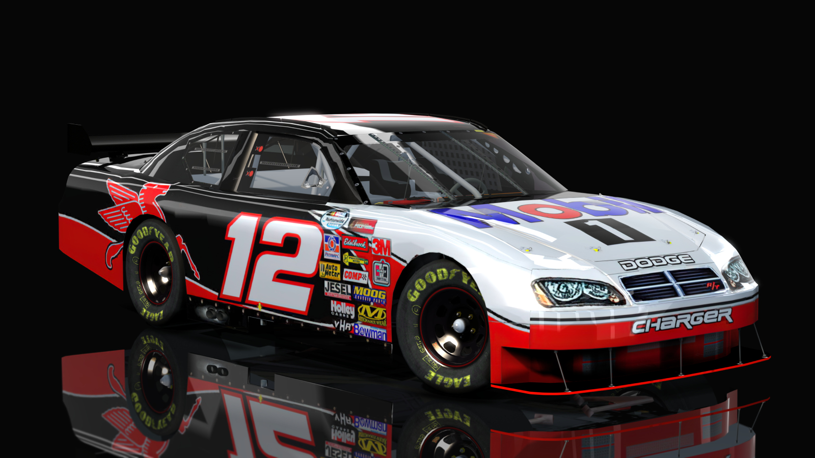 NASCAR Cup Series 2009 - Dodge Charger (CoT), skin 12