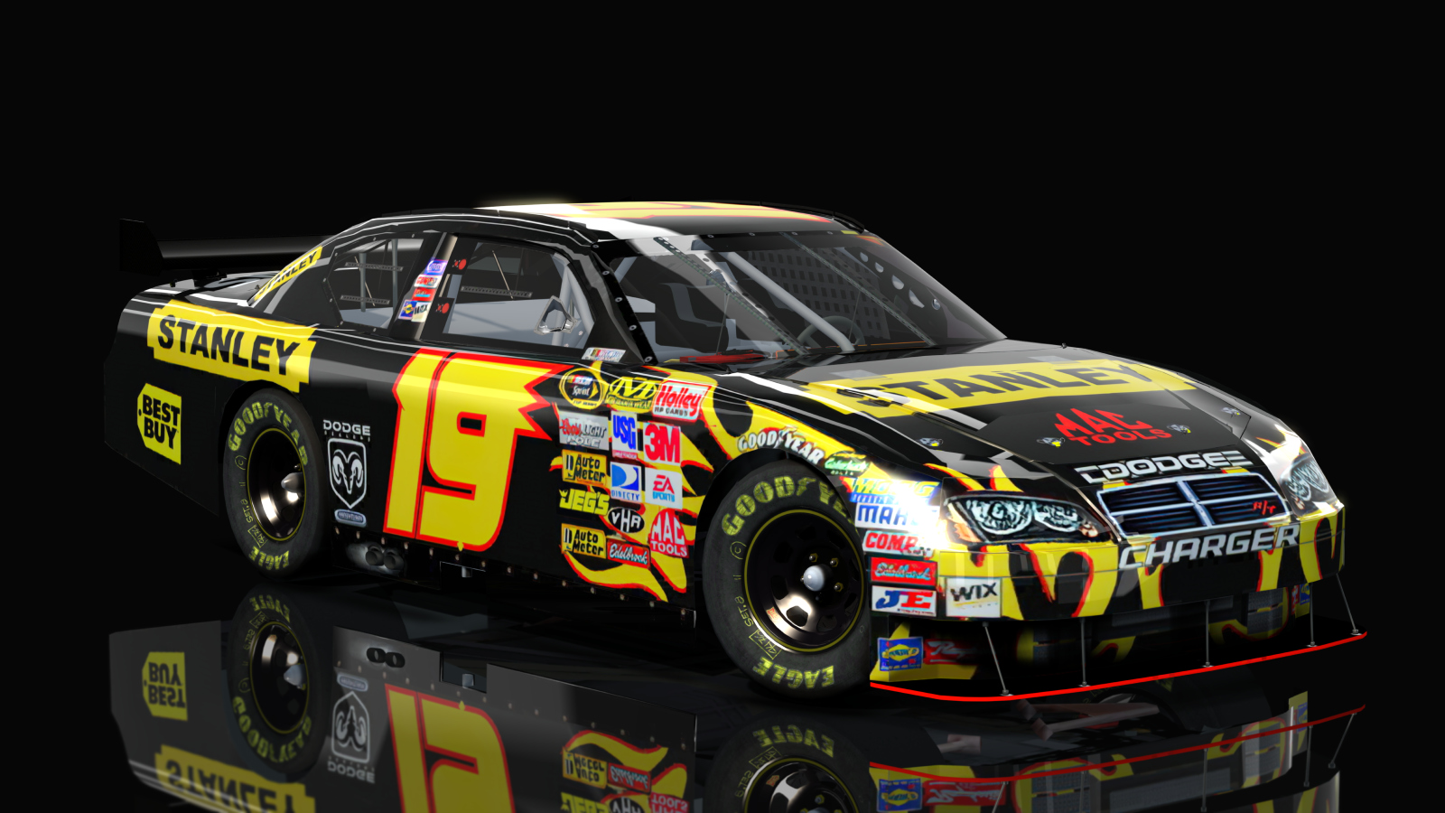 NASCAR Cup Series 2009 - Dodge Charger (CoT), skin 19