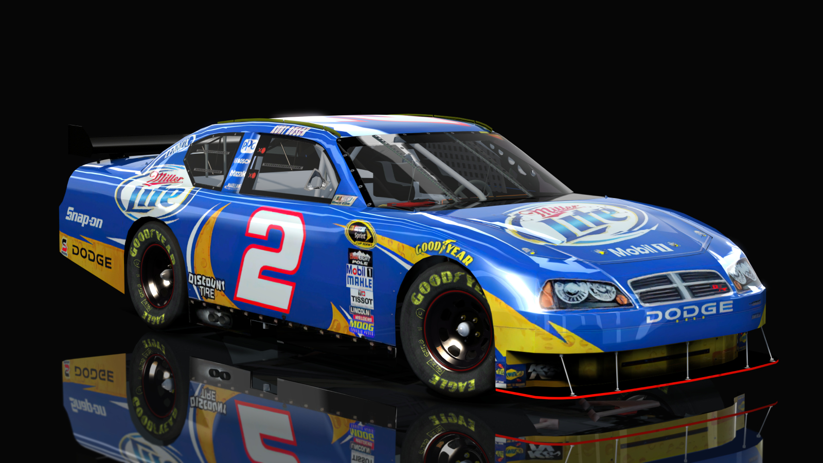 NASCAR Cup Series 2009 - Dodge Charger (CoT), skin 2
