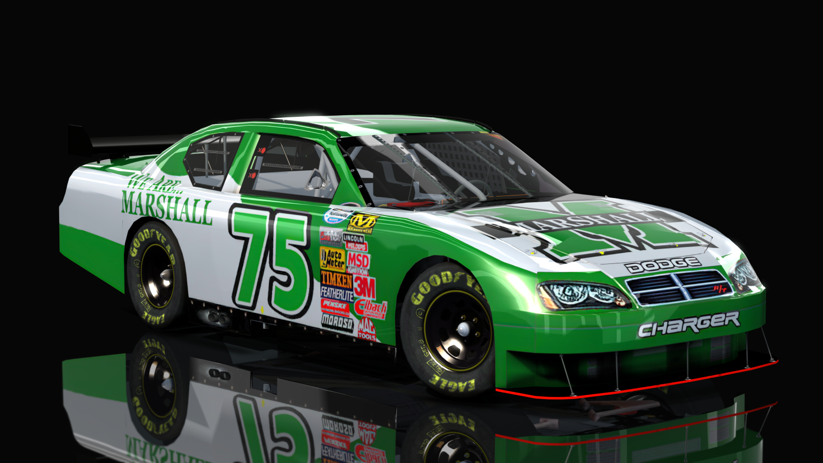 NASCAR Cup Series 2009 - Dodge Charger (CoT), skin 75