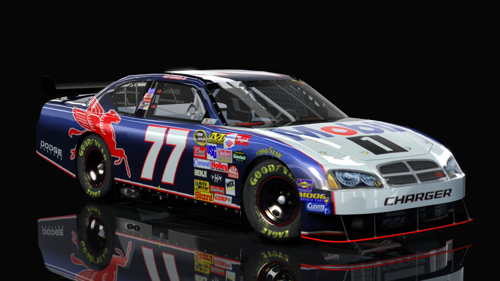 NASCAR Cup Series 2009 - Dodge Charger (CoT), skin 77