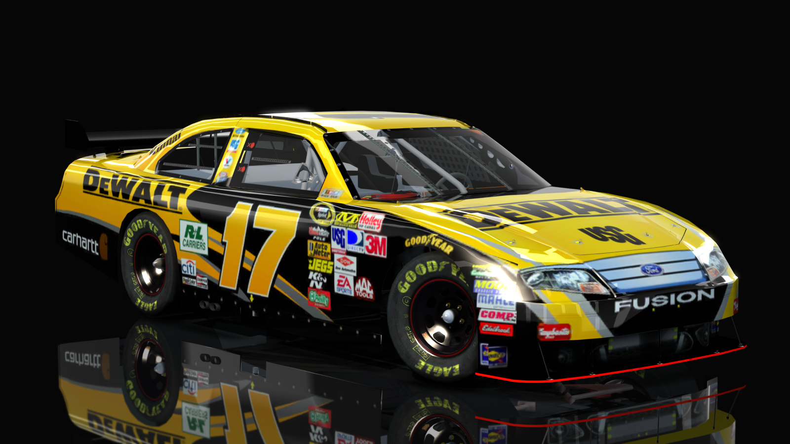 NASCAR Cup Series 2009 - Ford Fusion (CoT), skin 17