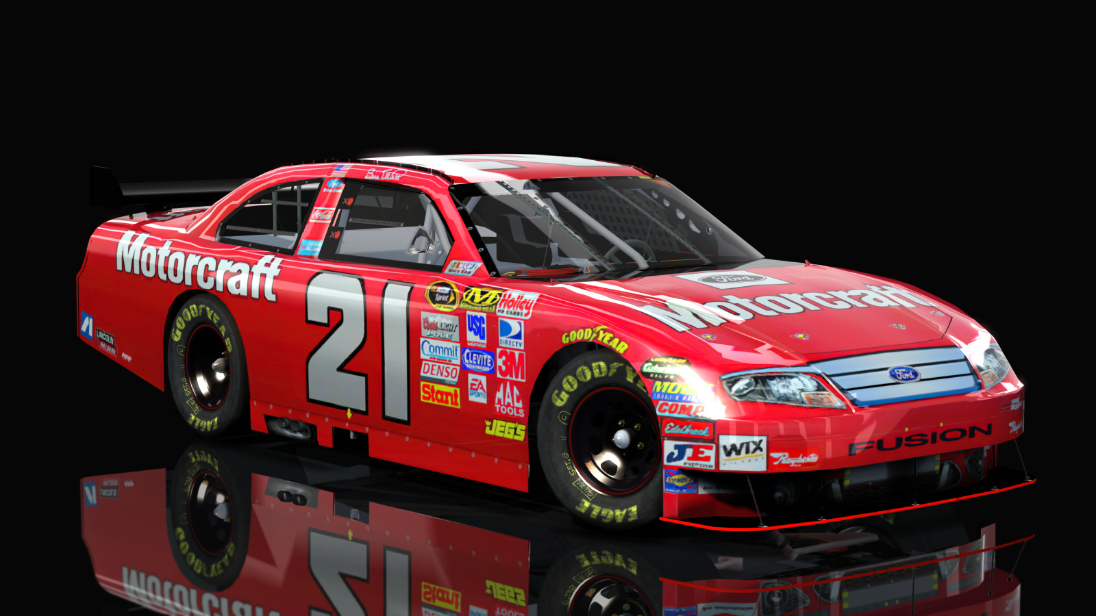 NASCAR Cup Series 2009 - Ford Fusion (CoT), skin 21