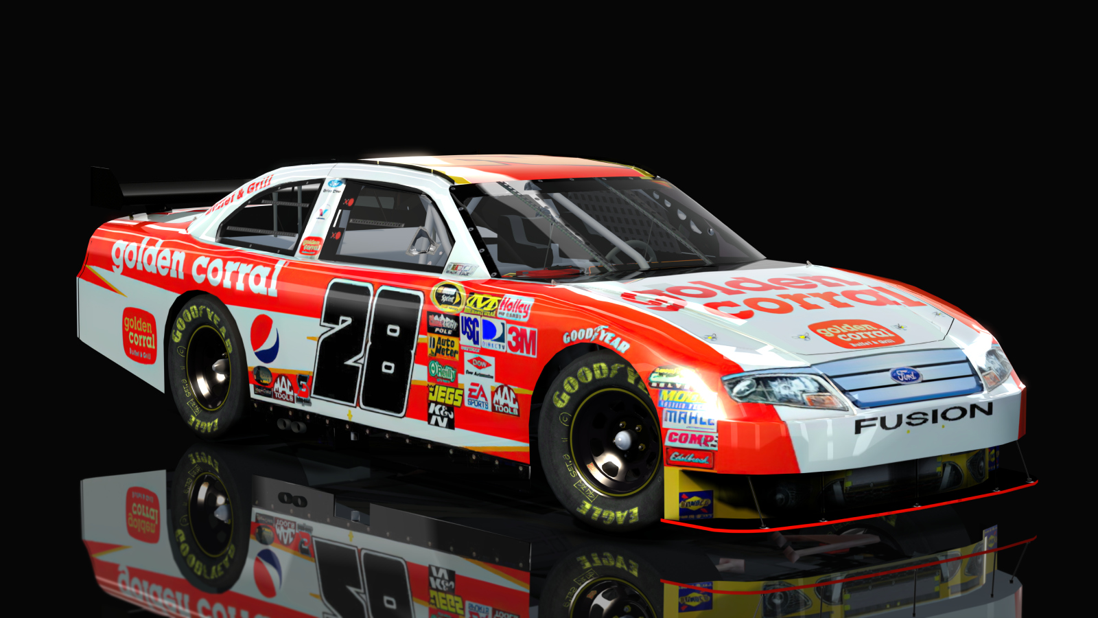 NASCAR Cup Series 2009 - Ford Fusion (CoT), skin 28