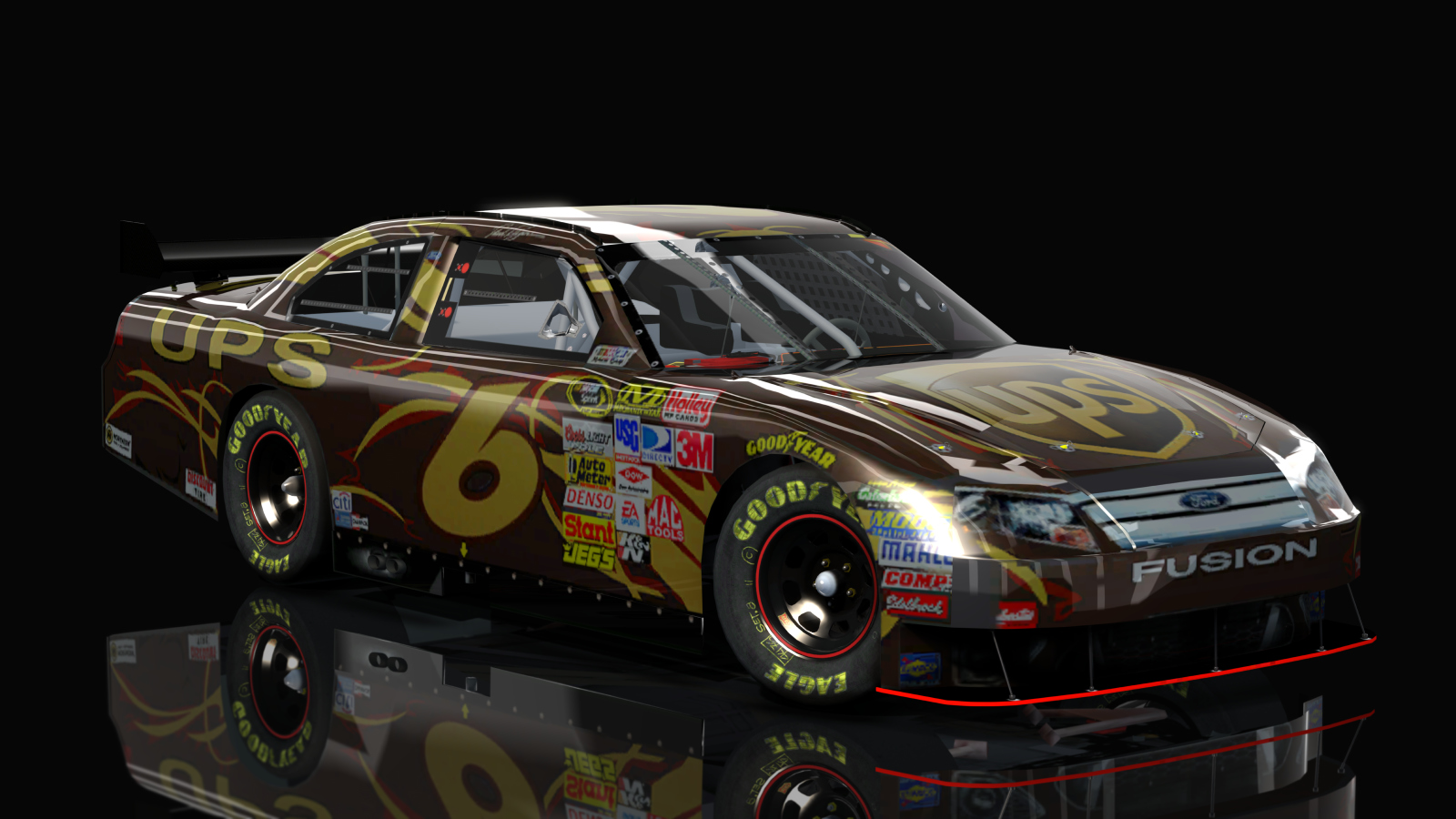 NASCAR Cup Series 2009 - Ford Fusion (CoT), skin 6