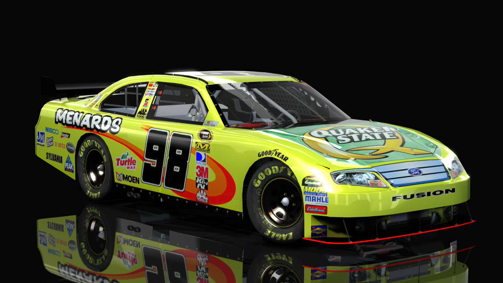 NASCAR Cup Series 2009 - Ford Fusion (CoT), skin 98