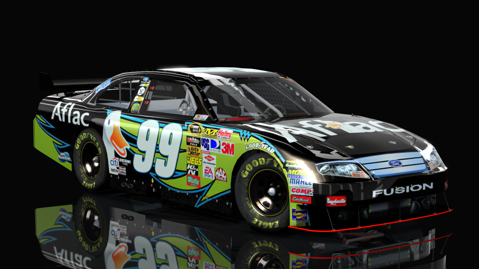 NASCAR Cup Series 2009 - Ford Fusion (CoT), skin 99