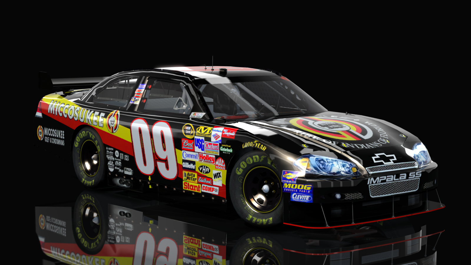 NASCAR Cup Series 2009 - Chevy Impala (CoT), skin 09