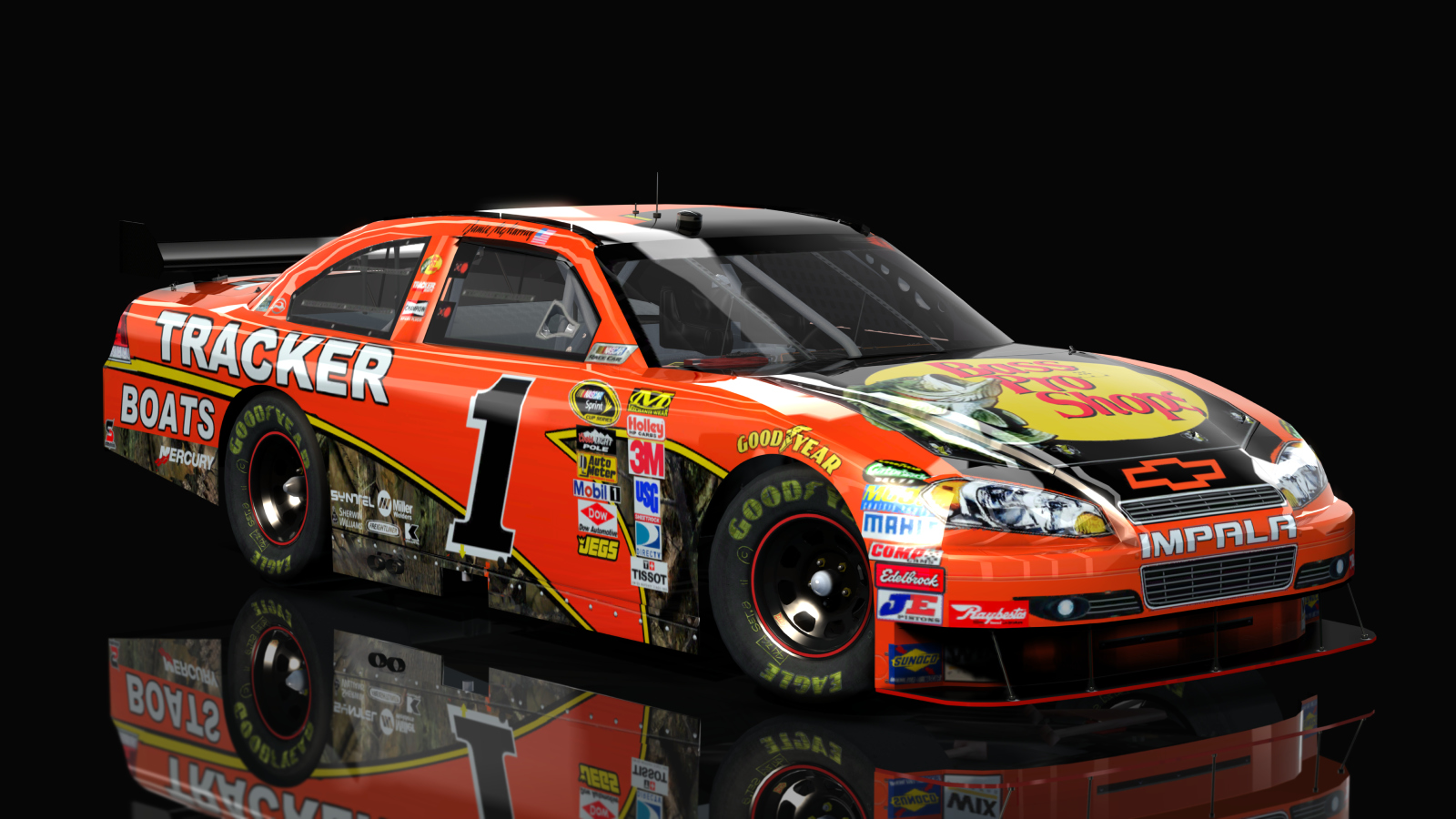 NASCAR Cup Series 2009 - Chevy Impala (CoT), skin 1