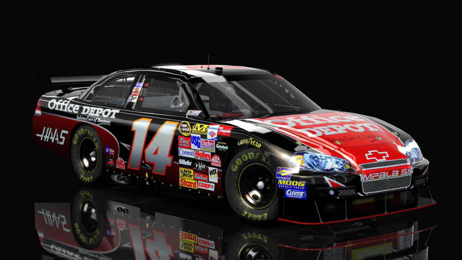 NASCAR Cup Series 2009 - Chevy Impala (CoT), skin 14