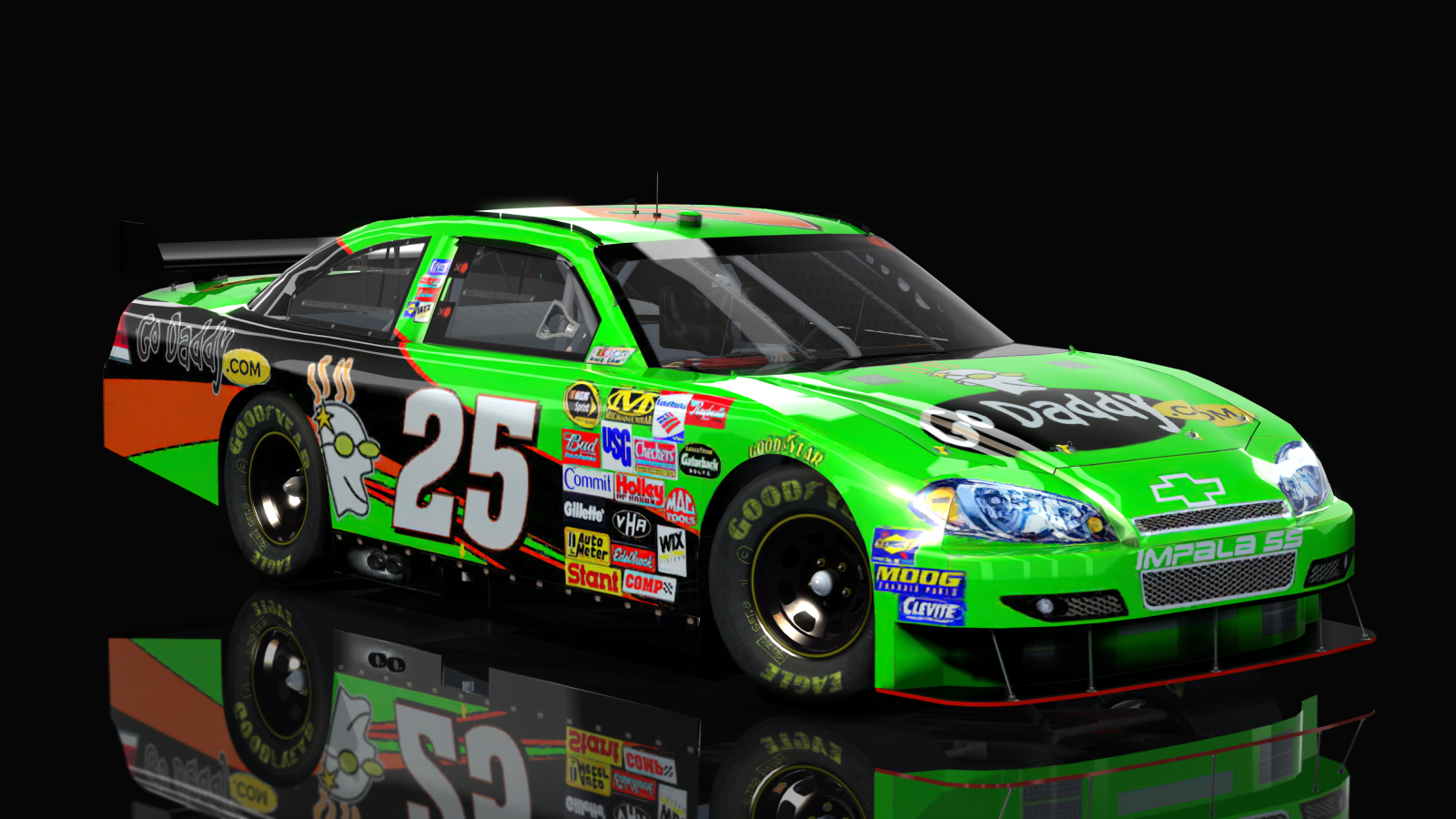 NASCAR Cup Series 2009 - Chevy Impala (CoT), skin 25