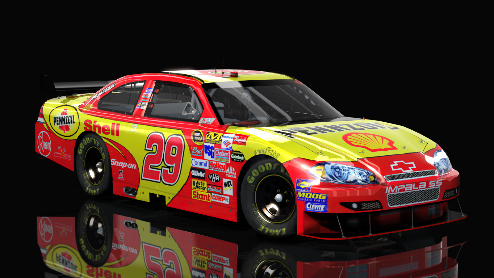 NASCAR Cup Series 2009 - Chevy Impala (CoT), skin 29