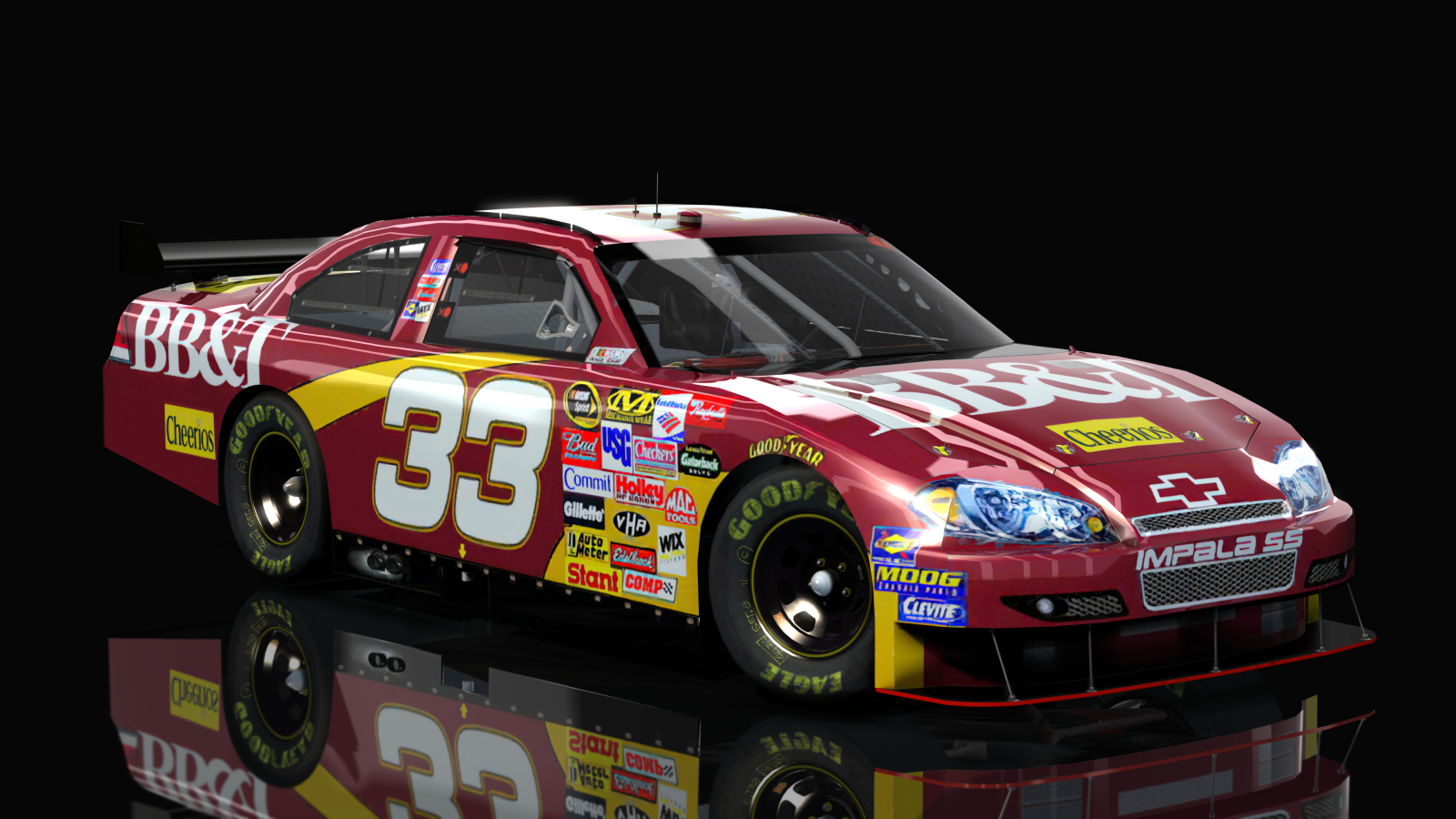 NASCAR Cup Series 2009 - Chevy Impala (CoT), skin 33