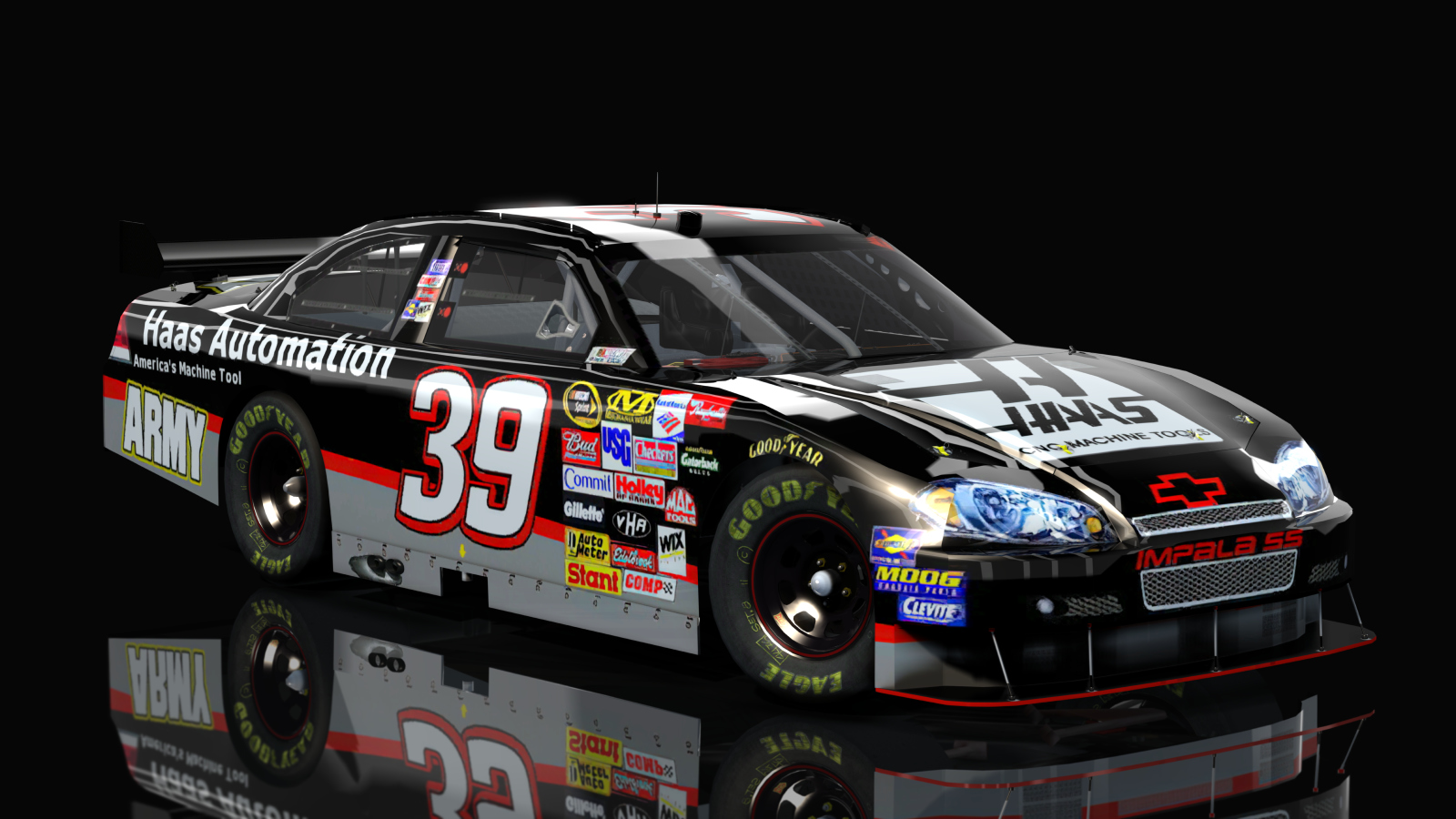 NASCAR Cup Series 2009 - Chevy Impala (CoT), skin 39