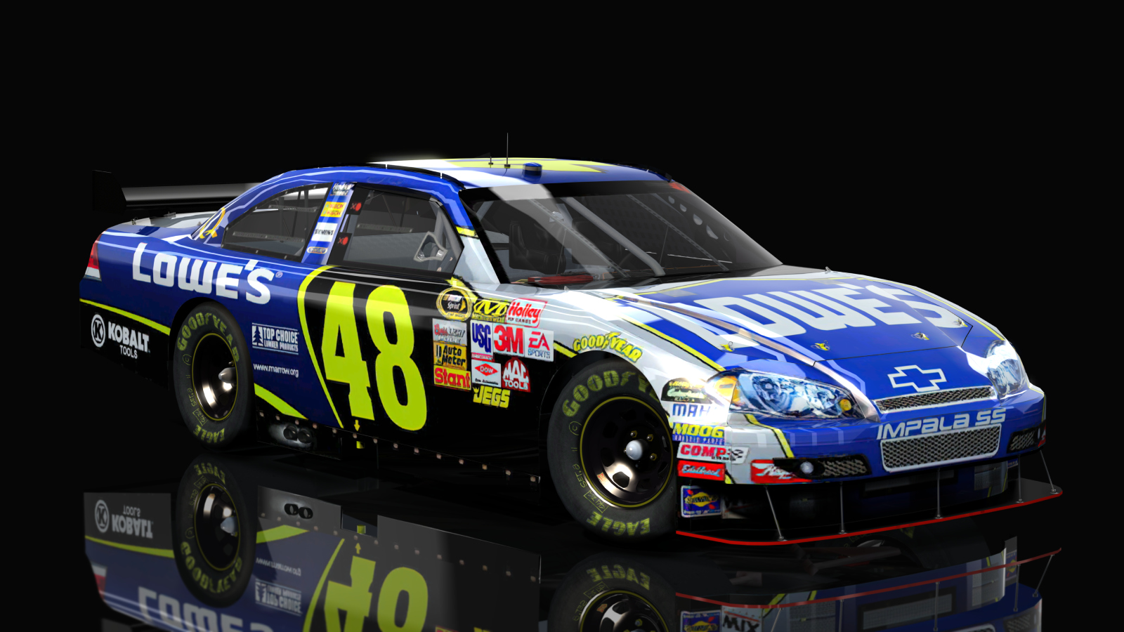 NASCAR Cup Series 2009 - Chevy Impala (CoT), skin 48
