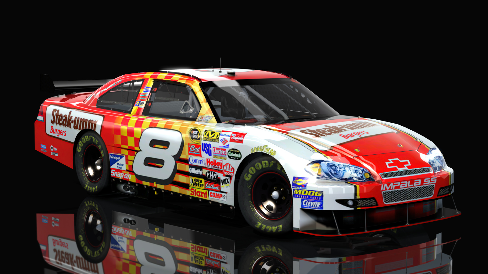 NASCAR Cup Series 2009 - Chevy Impala (CoT), skin 8