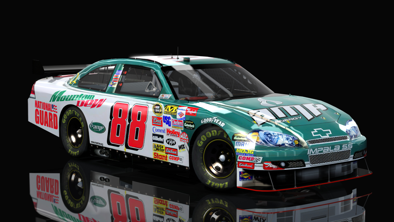 NASCAR Cup Series 2009 - Chevy Impala (CoT), skin 88