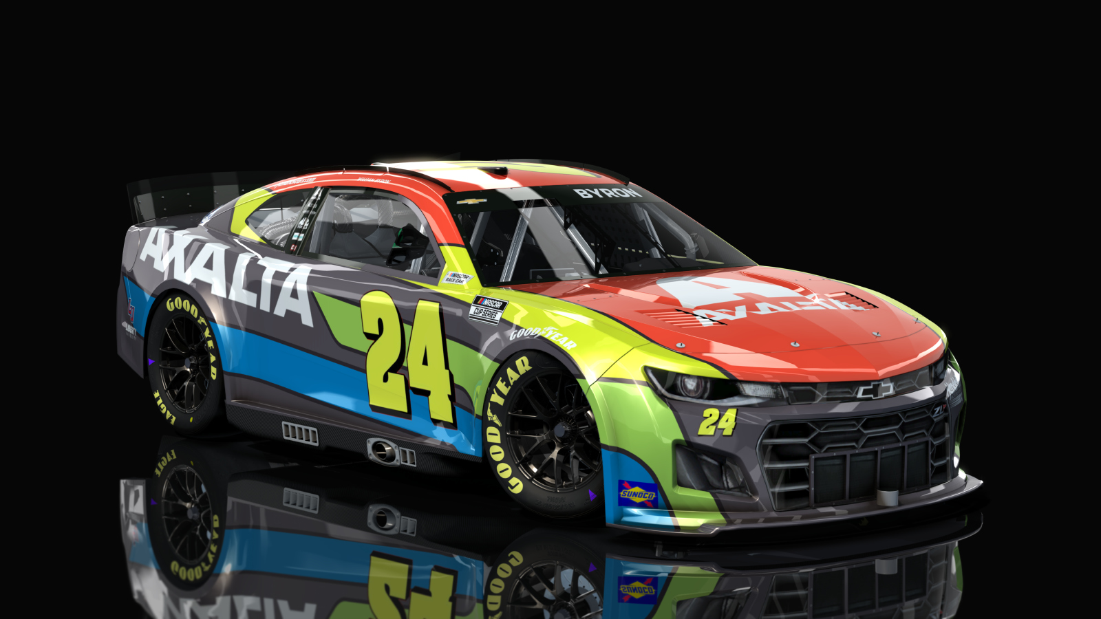 NASCAR Cup Series 2023 - Chevy Camaro, skin 24_axalta