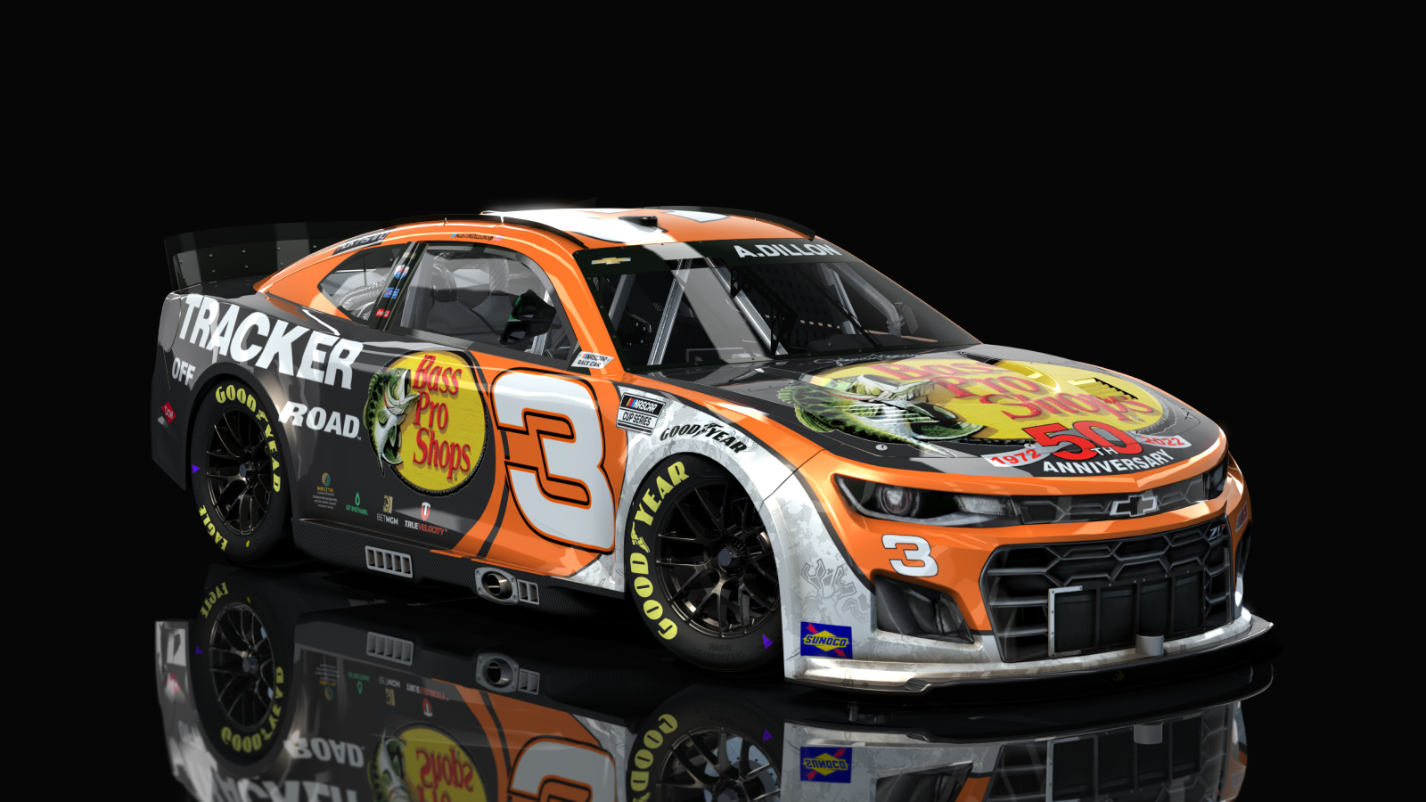 NASCAR Cup Series 2023 - Chevy Camaro, skin 3_tracker