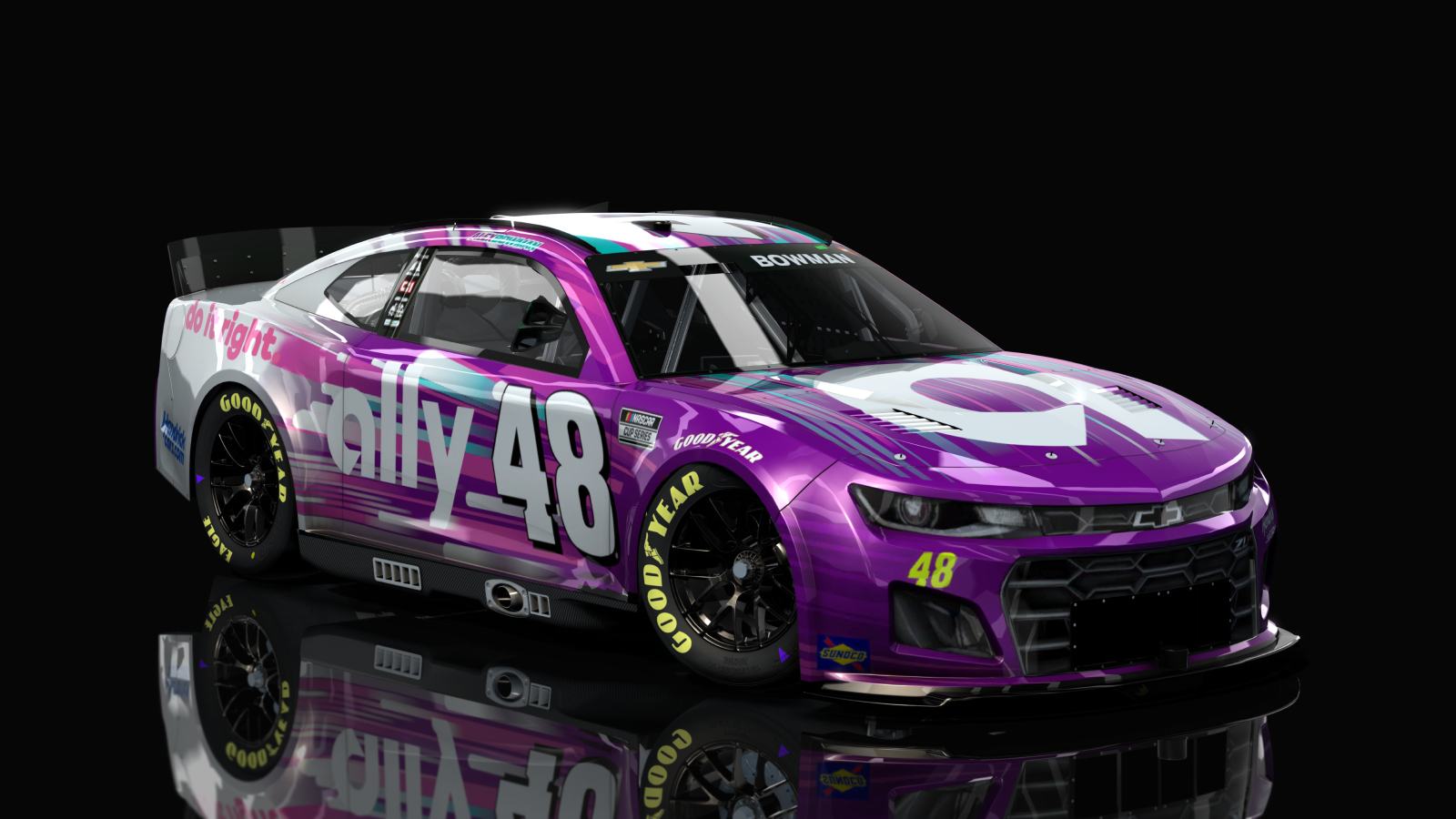NASCAR Cup Series 2023 - Chevy Camaro, skin 48_ally