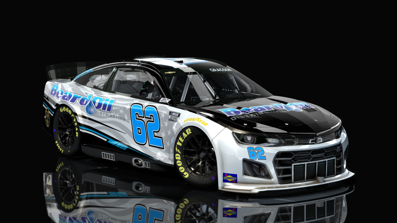 NASCAR Cup Series 2023 - Chevy Camaro, skin 62_beardoil